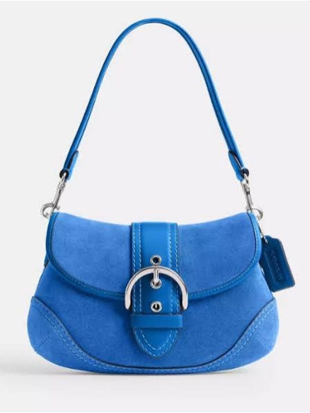 Coach Blue Suede SoHo NWOT